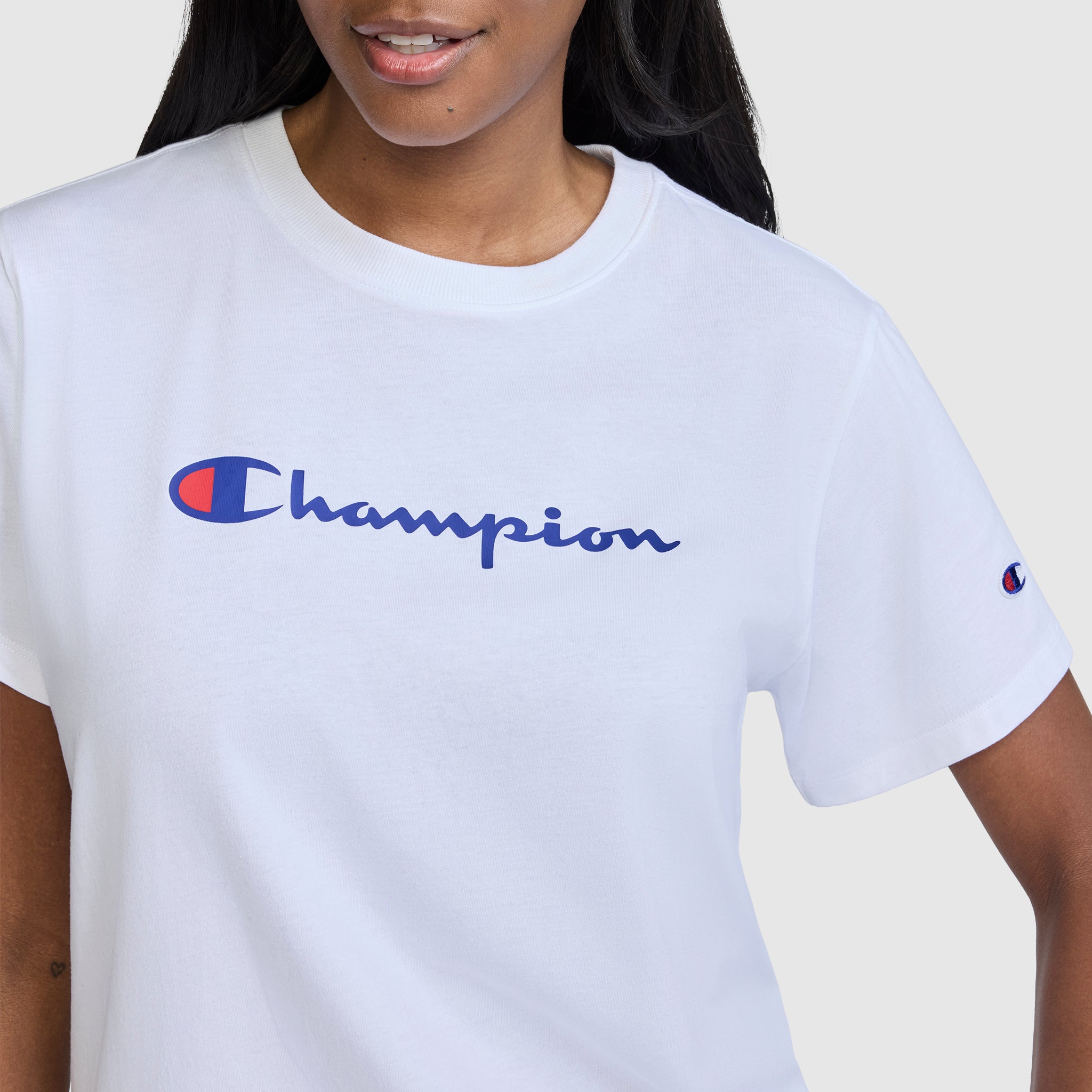 Classic T-Shirt. Script Logo - Image 3